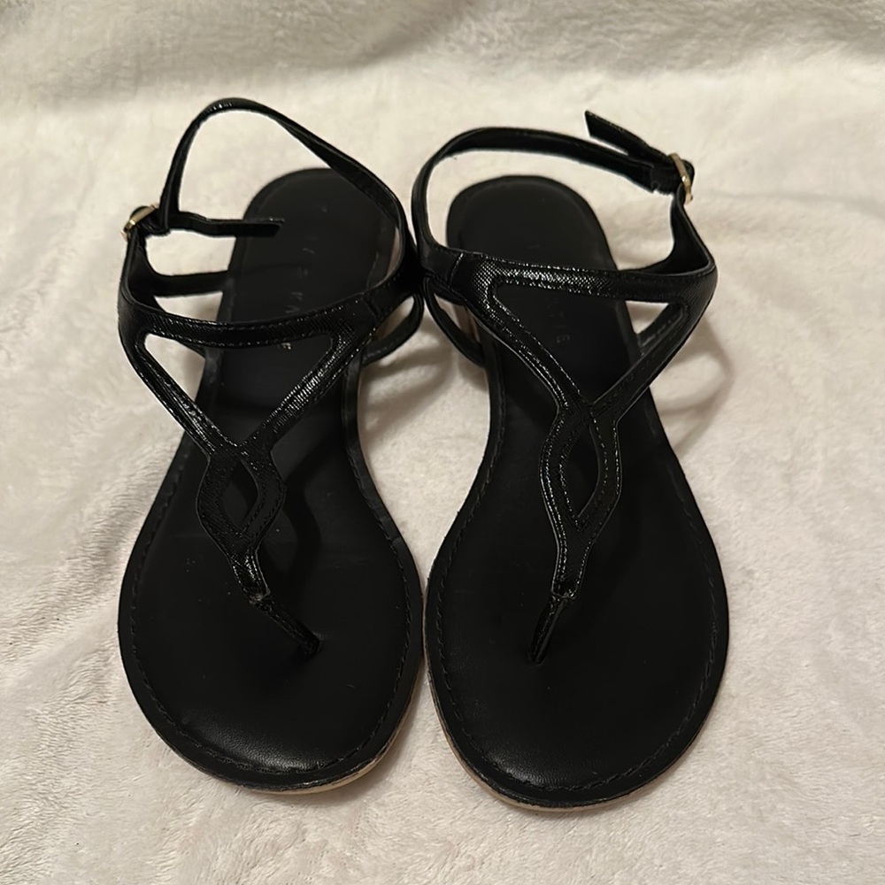 Black Sandals Size 7